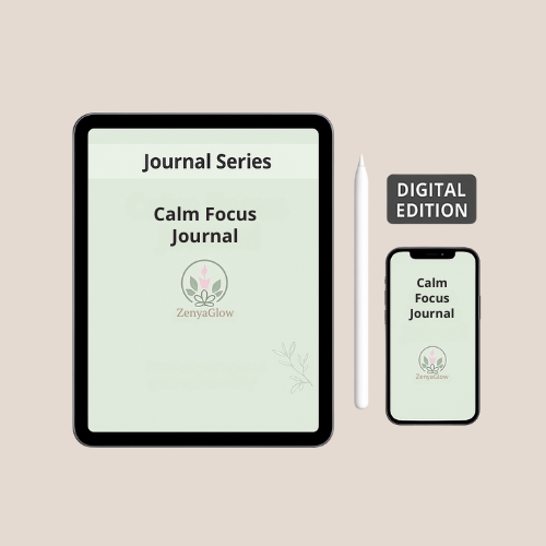 Calm Focus Journal – Sage Green | Digital Journal for Focus & Clarity