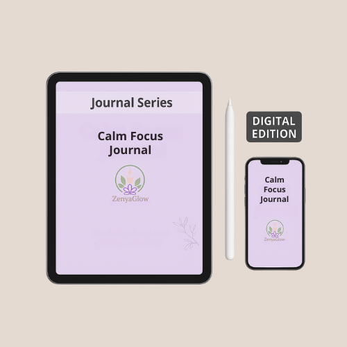 Calm Focus Journal – Soft Lavender | Digital Journal for Focus & Clarity